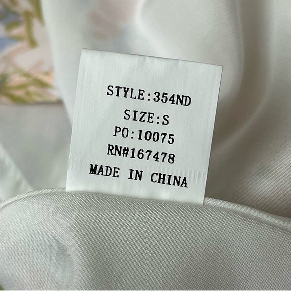 Needii Romantic Getaway Floral Mini Dress Coquette Preppy Beach Boho S Cottege - Picture 8 of 12